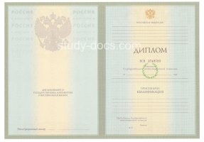 Диплом специалиста 2004-2009 в Пскове
