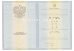 Диплом специалиста 2010-2011 в Пскове